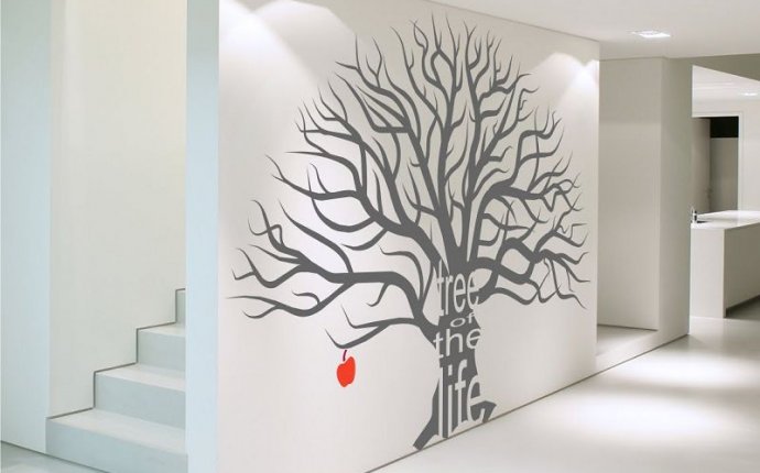 Decoration Tree On The Wall