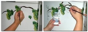 как украсить белую кухню как украсить стены кухни фото